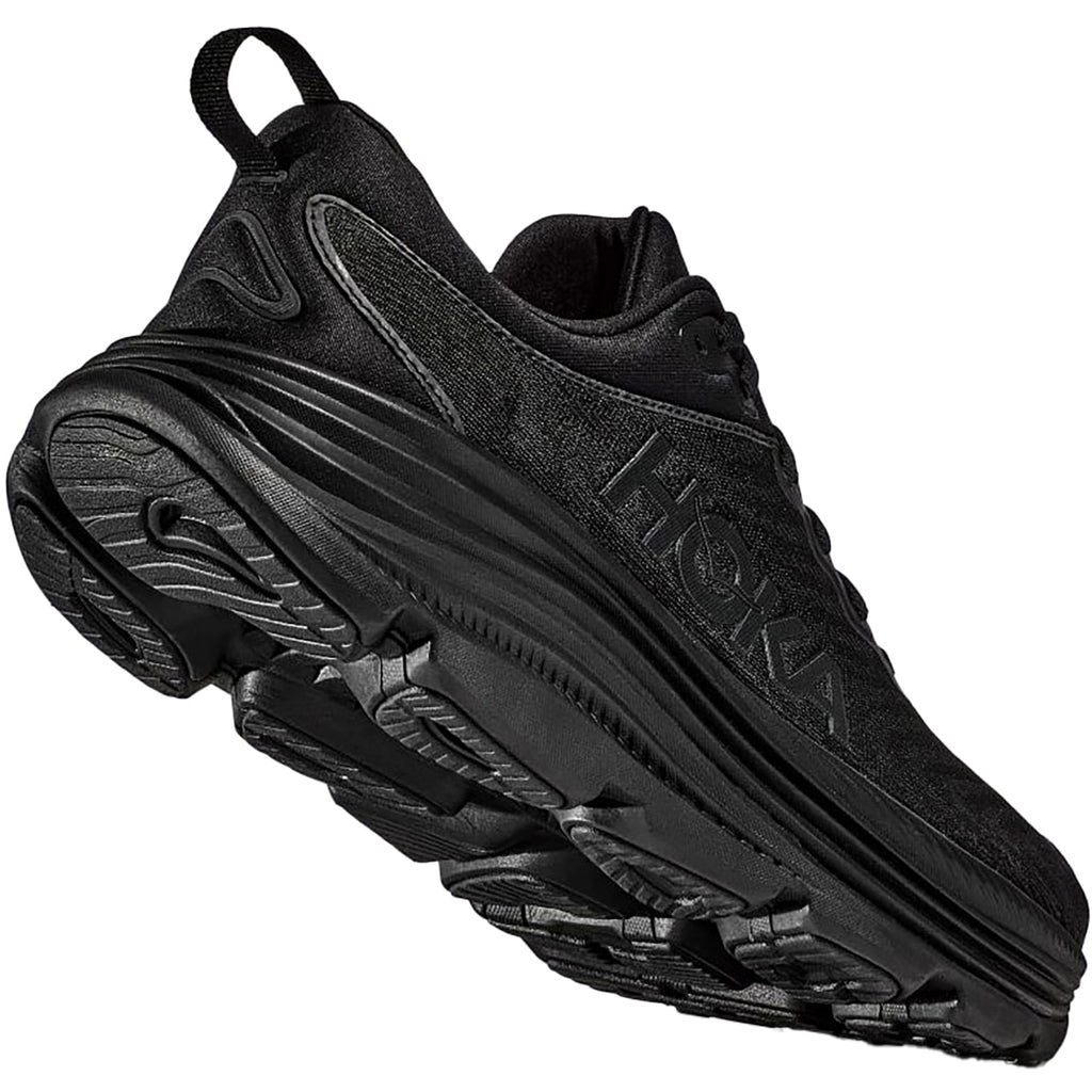 Hoka Gaviota 5 (Stability Support) Women's Running Shoes Black/Black Mesh