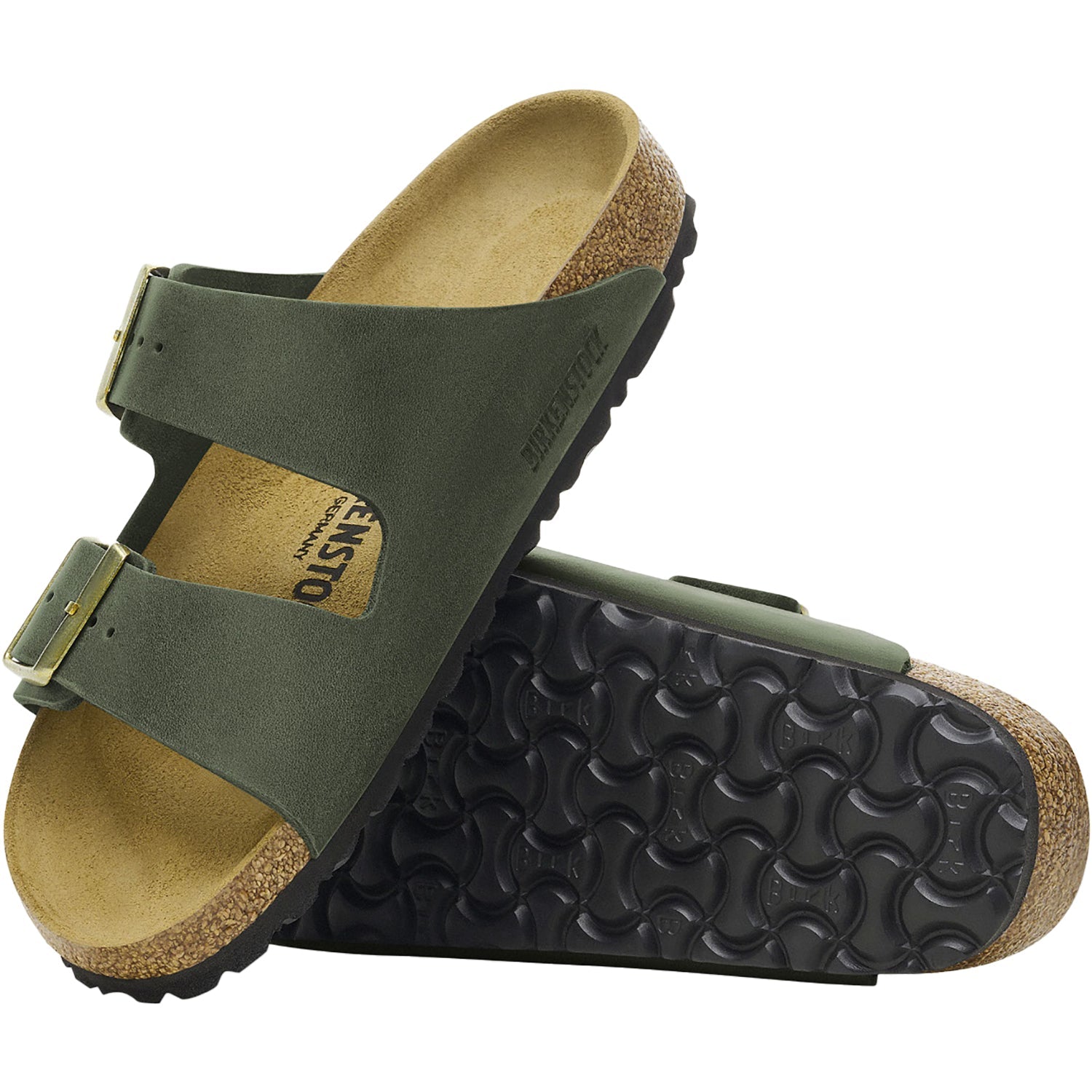 Birkenstock Arizona Women's Sandals Thyme Oiled Leather