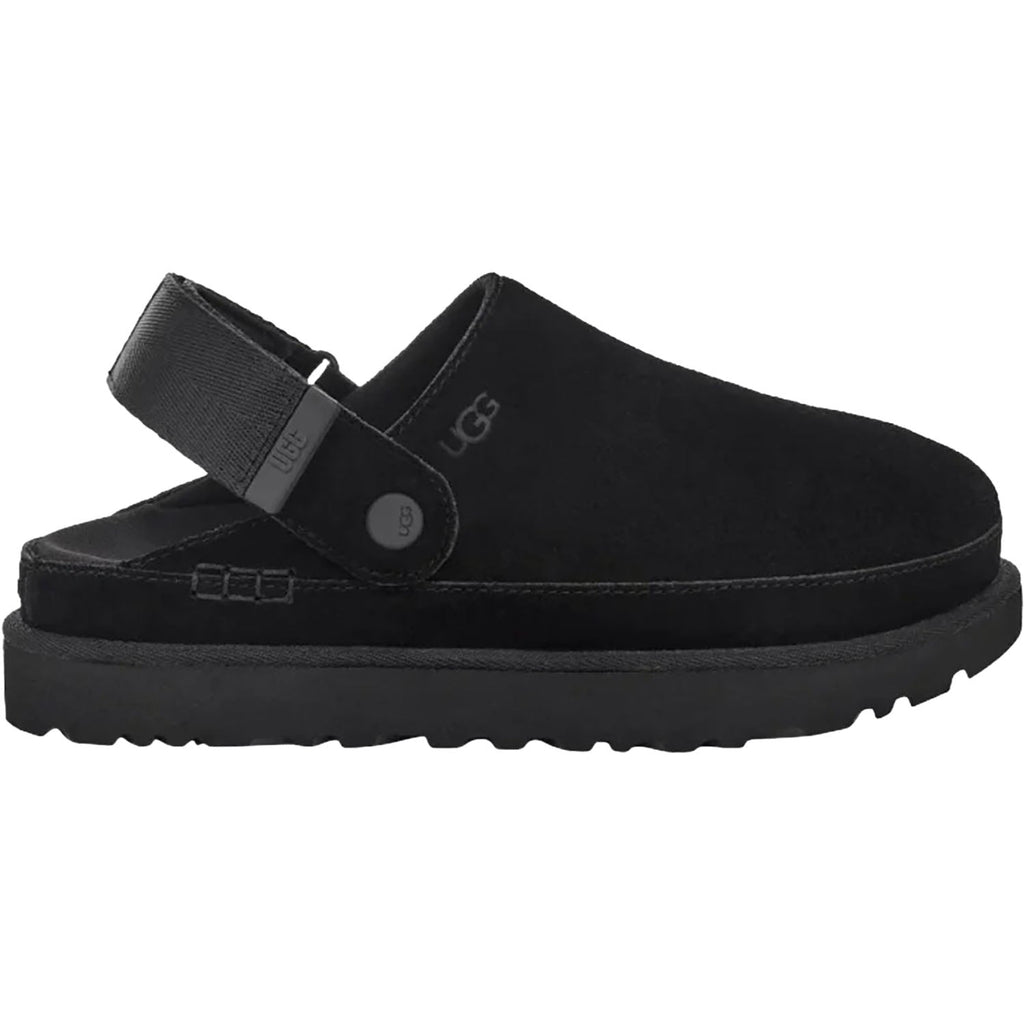 UGG Goldenstar Clog Women's Clogs Black Suede