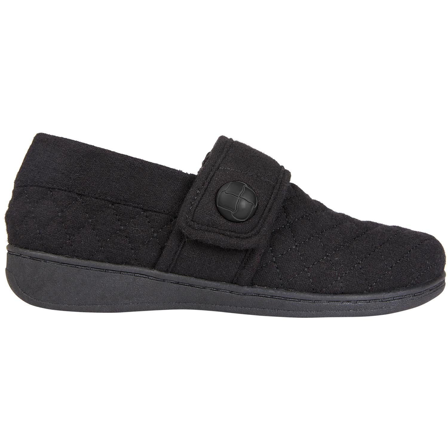 Vionic Jackie Women's Slippers Black Flannel
