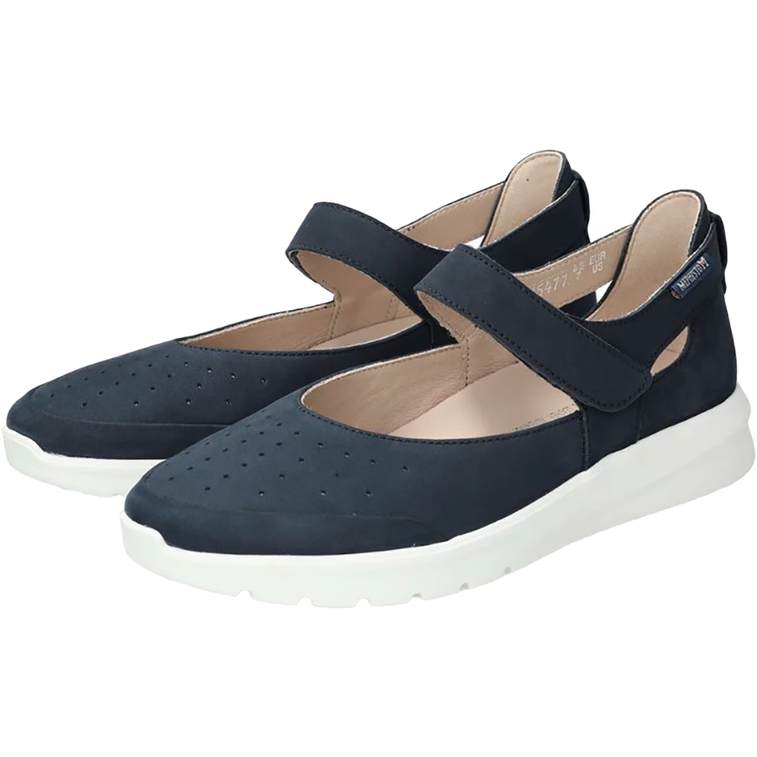 Mephisto Marsia Women's Sporty Mary Janes Jeans Blue Nubuck