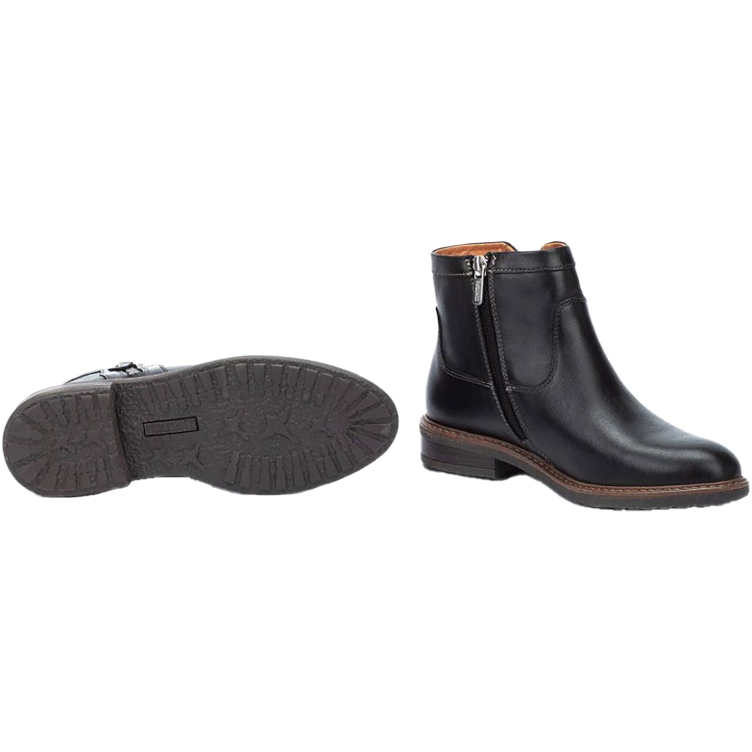 Pikolinos Aldaya W8J-8747 Women's Boots Black Leather