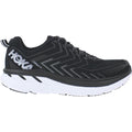 Hoka Clifton 4 Women's Running Shoes Black/White Mesh
