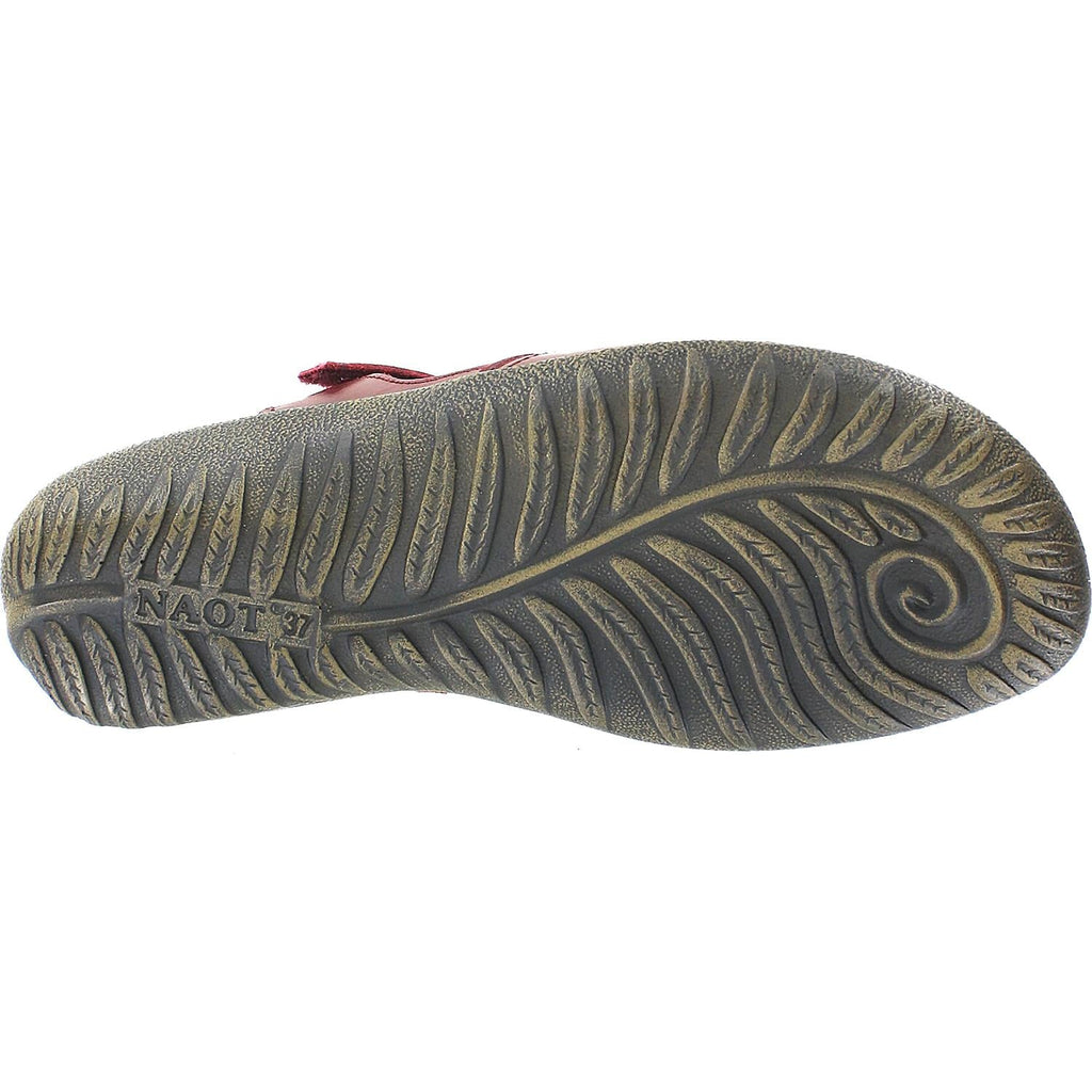 Naot Arataki Women's Slingback Shoes Rumba Red Leather