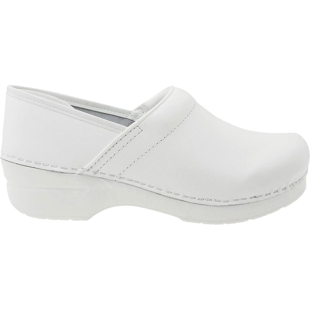 Dansko Professional Clog Women's White Box Leather