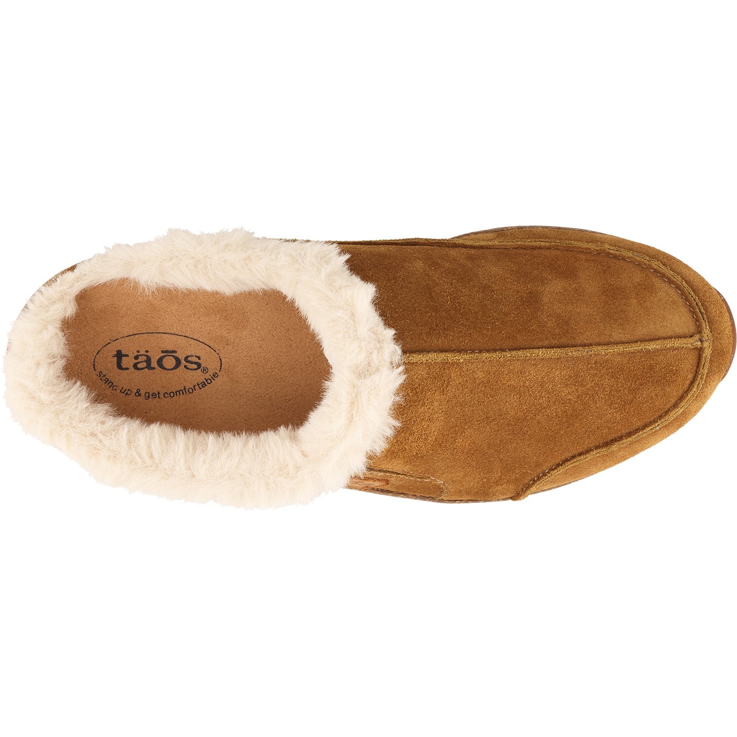 Taos Future Women's Clogs Slippers Chestnut Suede