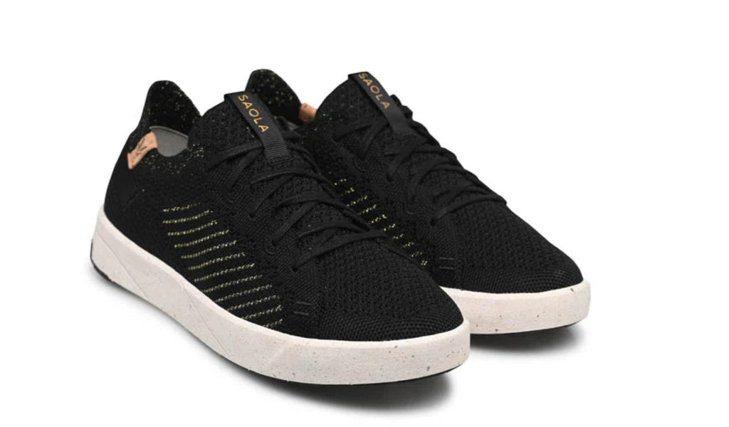 Saola Cannon Knit 3 Women's Athletic Shoes & Athleisure Shoes Black/Gold