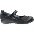 Naot Kirei Women's Mary Janes Black Madras/Shiny Leather