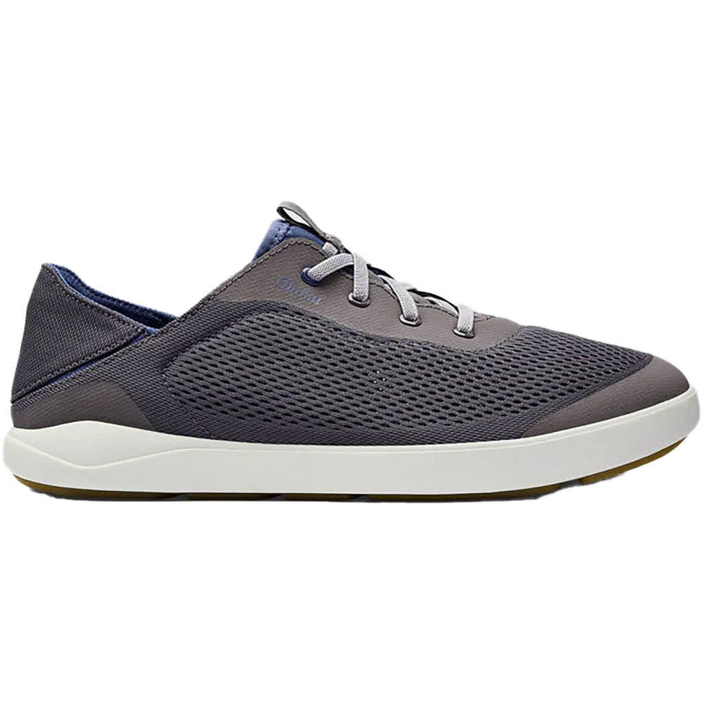 OluKai Moku Pae Mesh Men's Walking Shoes Pavement/Vintage Blue