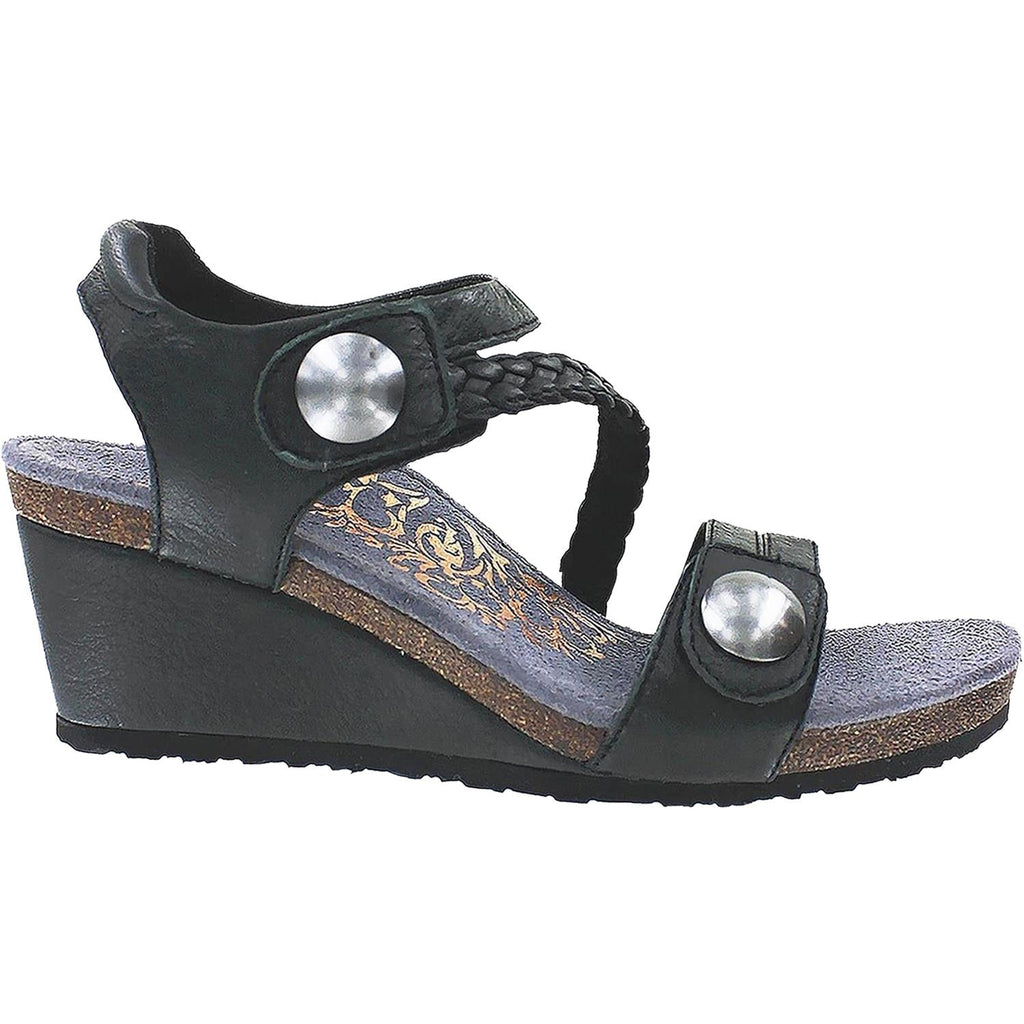 Aetrex Naya Women's Sandals Black Leather