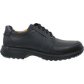 Ecco Fusion II Tie Men's Walking Shoes Black Leather