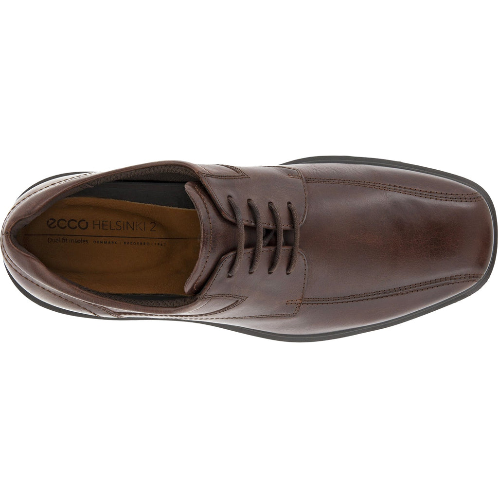 Ecco Helsinki 20 Bike Toe Tie Men's Shoes Mink Leather