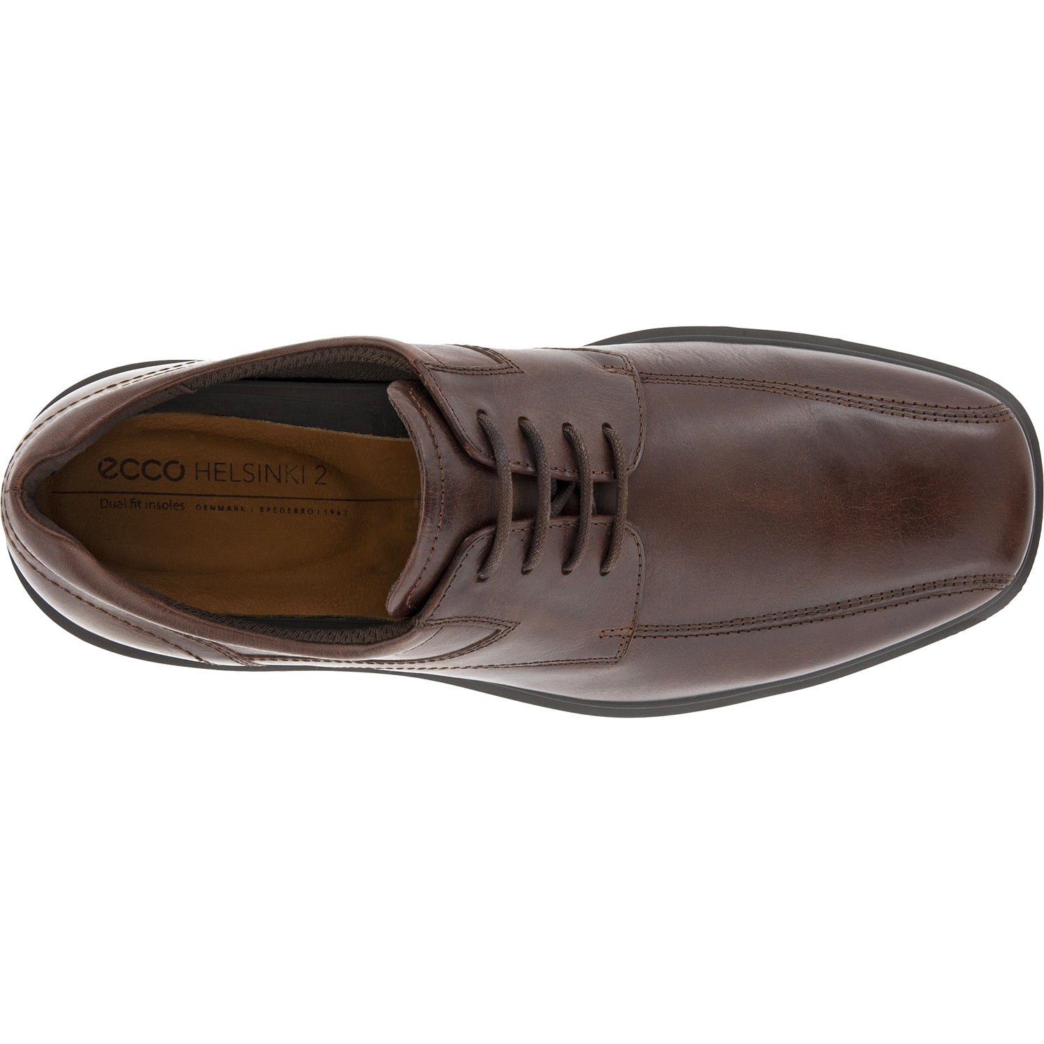 Ecco Helsinki 20 Bike Toe Tie Men's Shoes Mink Leather