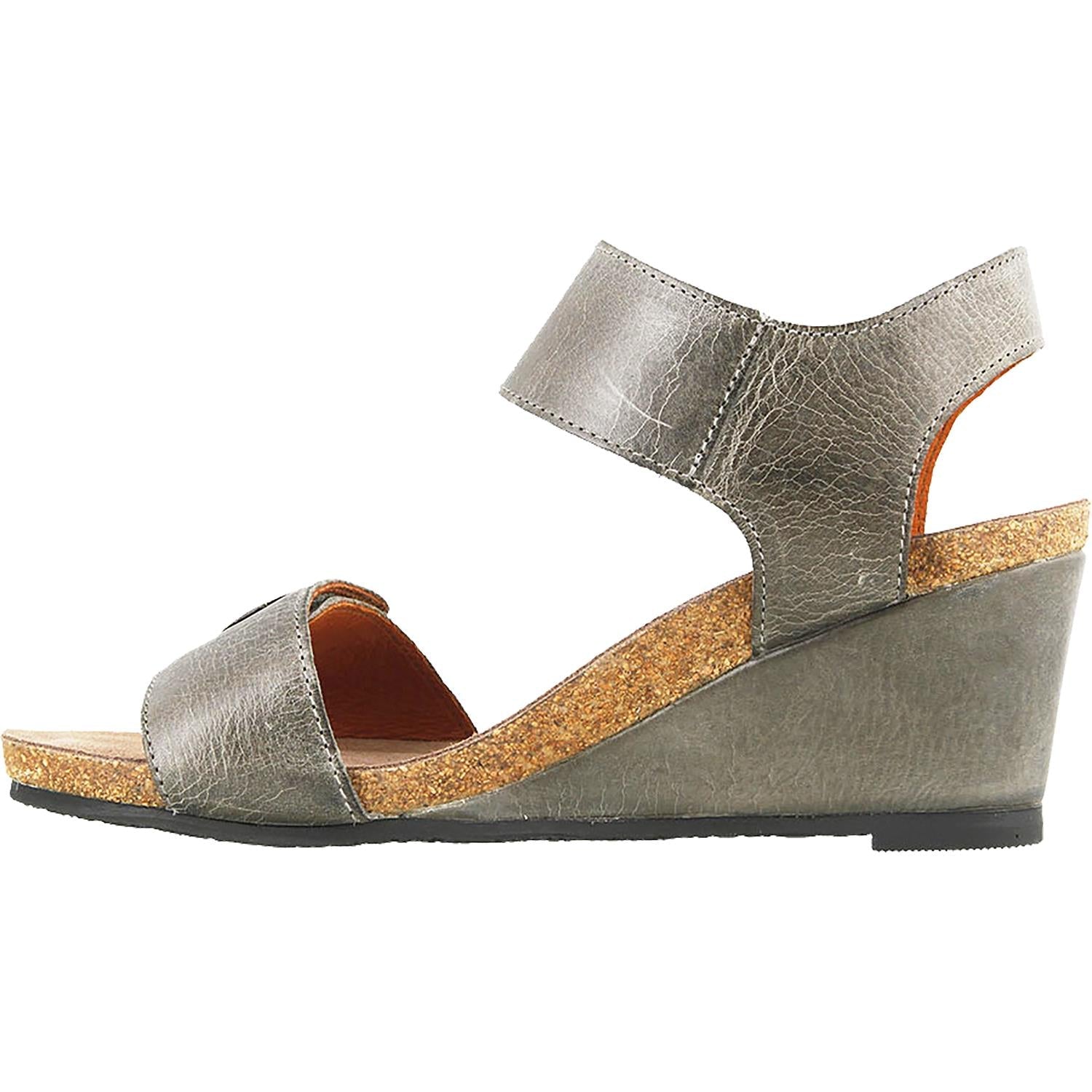 Taos Carousel 2 Women's Wellness Sandals Graphite Leather