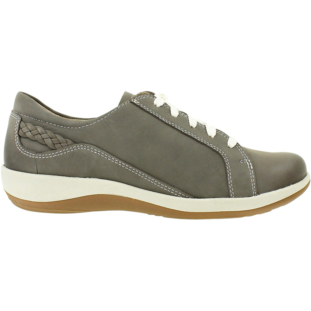 Aetrex Dana Women's Sneakers Warm Grey Leather