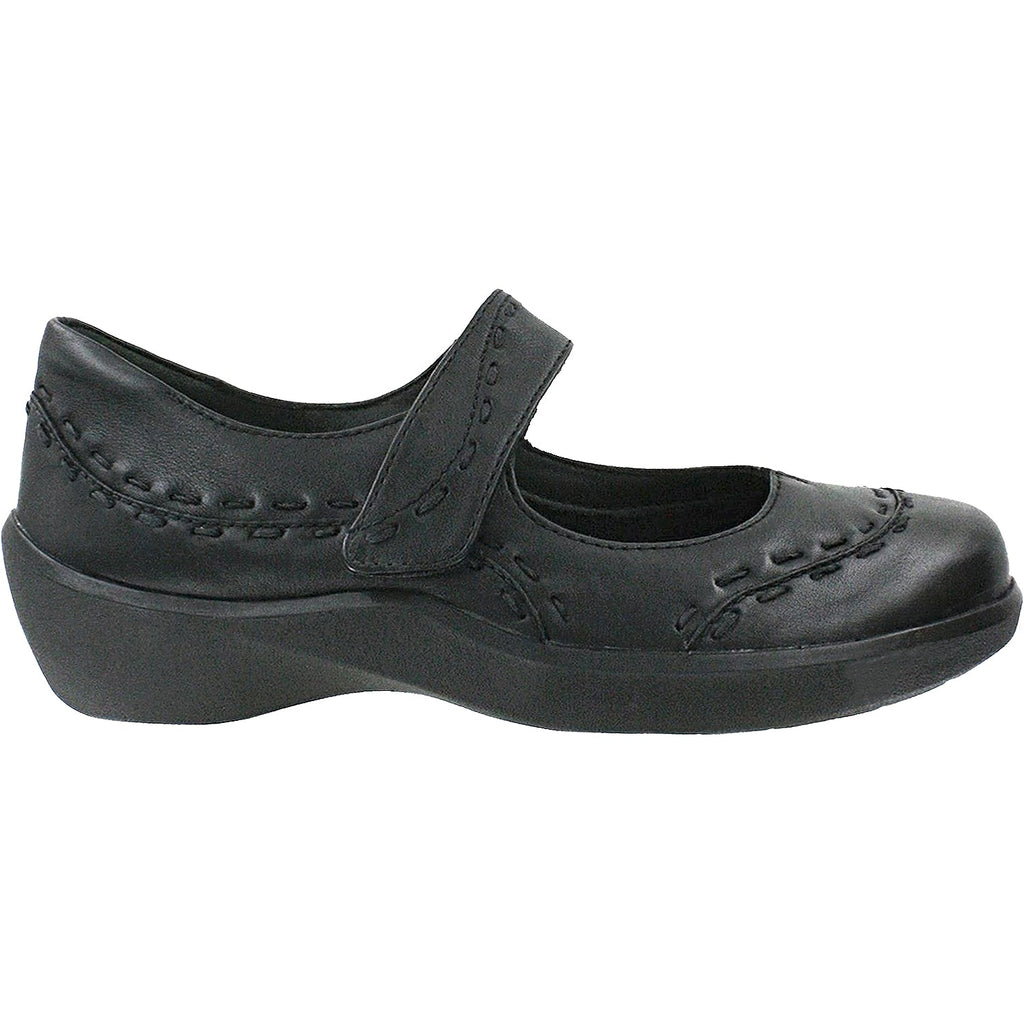 Ziera Gummibear Women's Mary Janes Black Leather
