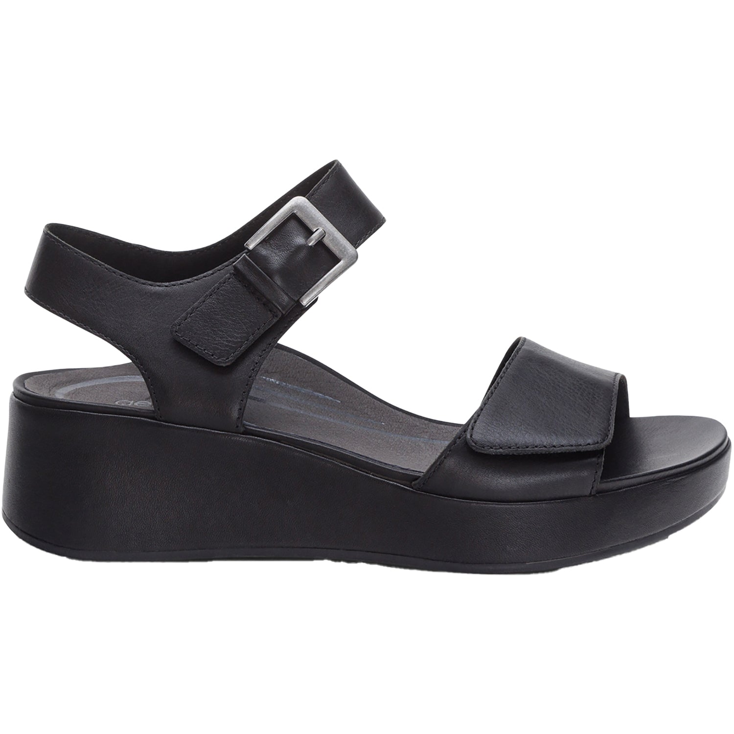 Aetrex Ariel Women's Wedge Sandals Black