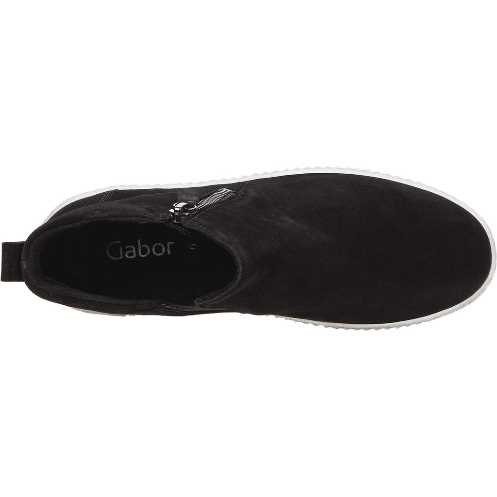 Gabor 5373017 Women's Ankle Boots Black Suede