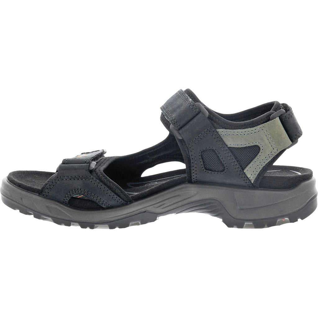 Ecco Offroad Yucatan Men's Outdoor Sandals Black/Mole Nubuck