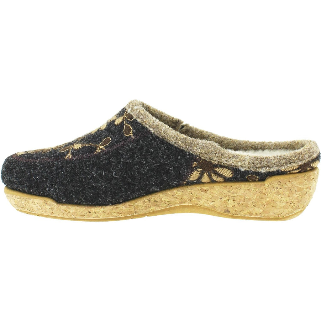Taos Woolderness 2 Women's Clogs Charcoal Wool