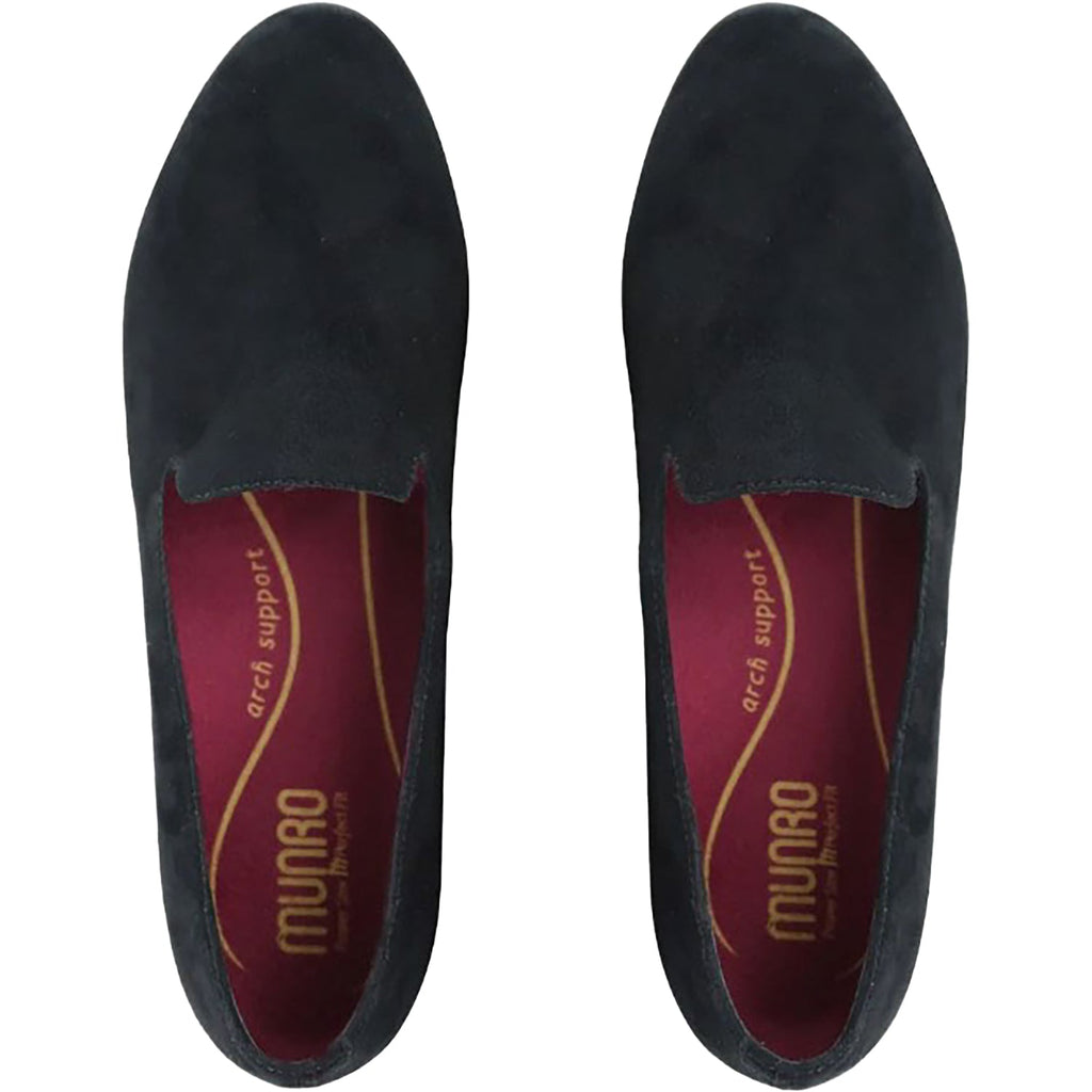 Munro Elena Women's Loafers Black Suede