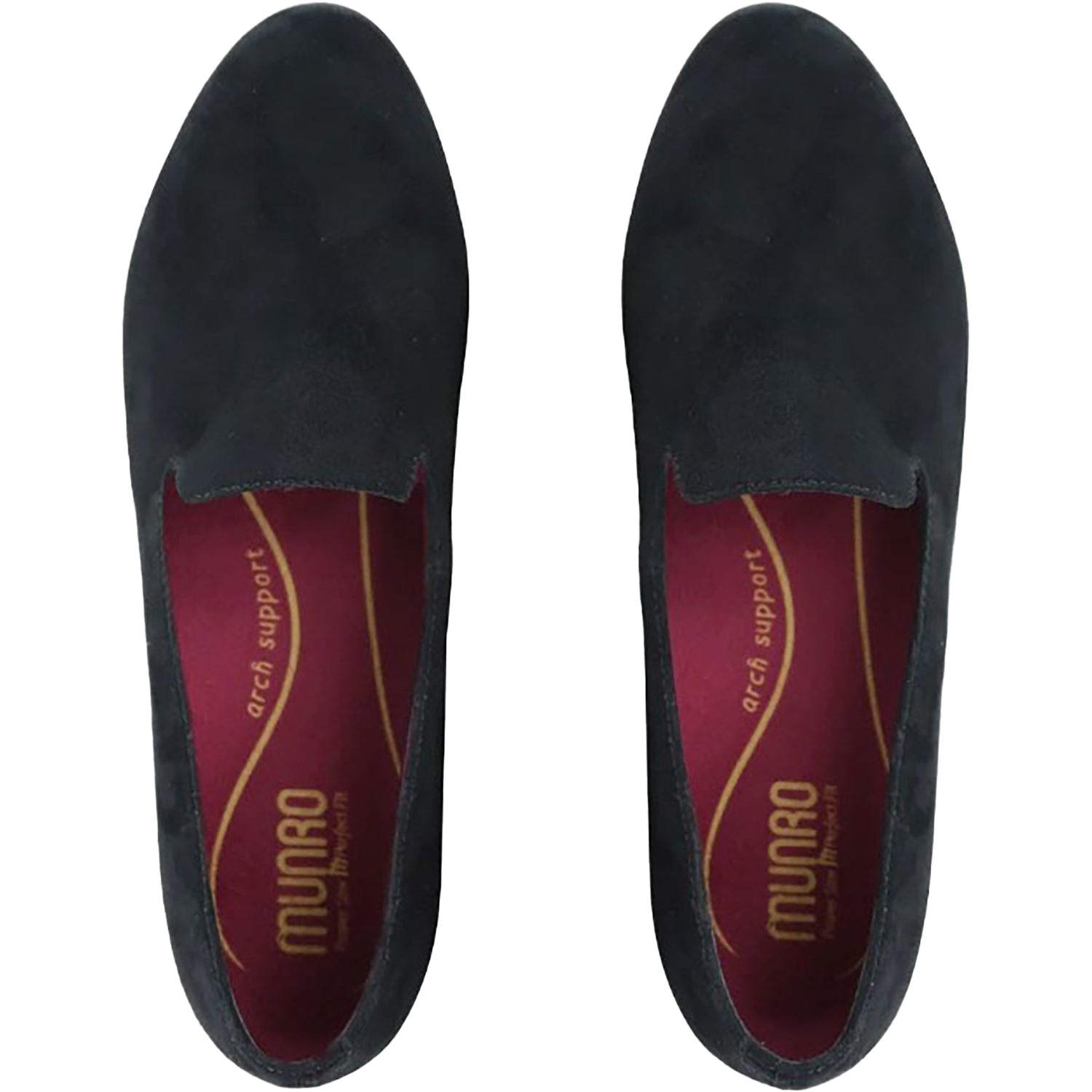Munro Elena Women's Loafers Black Suede