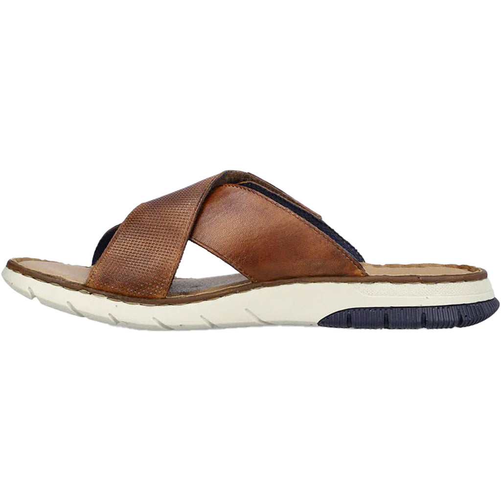 Rieker 25283-23 Cody 83 Men's Sandals Peanut/Pazifik Synthetic