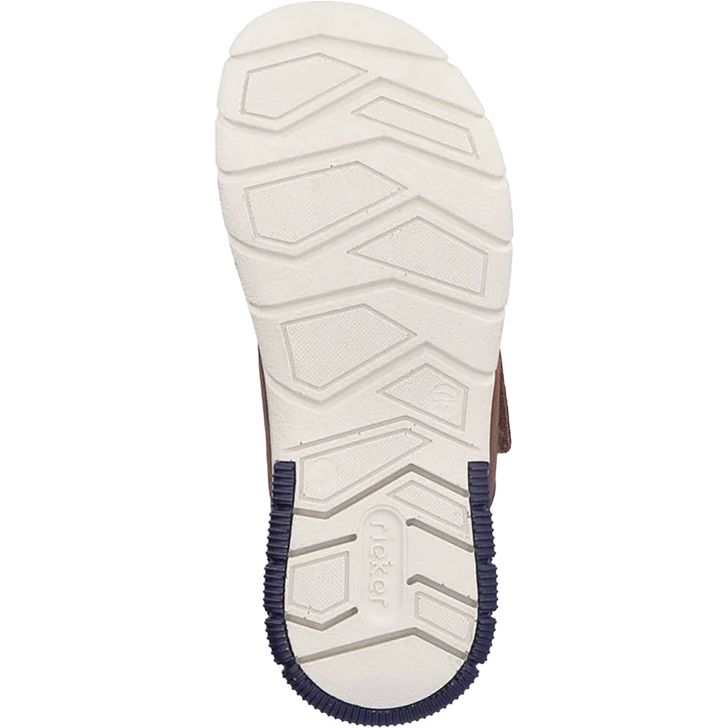Rieker 25283-23 Cody 83 Men's Sandals Peanut/Pazifik Synthetic