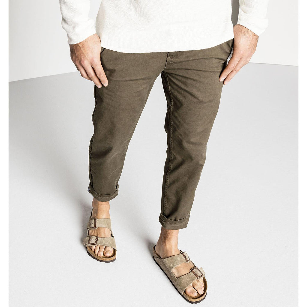 Birkenstock Arizona Soft Footbed Unisex Sandals Taupe Suede