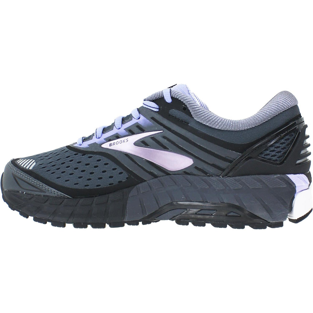 Brooks Ariel 18 Women's Running Shoes Ebony/Black/Thistle Mesh