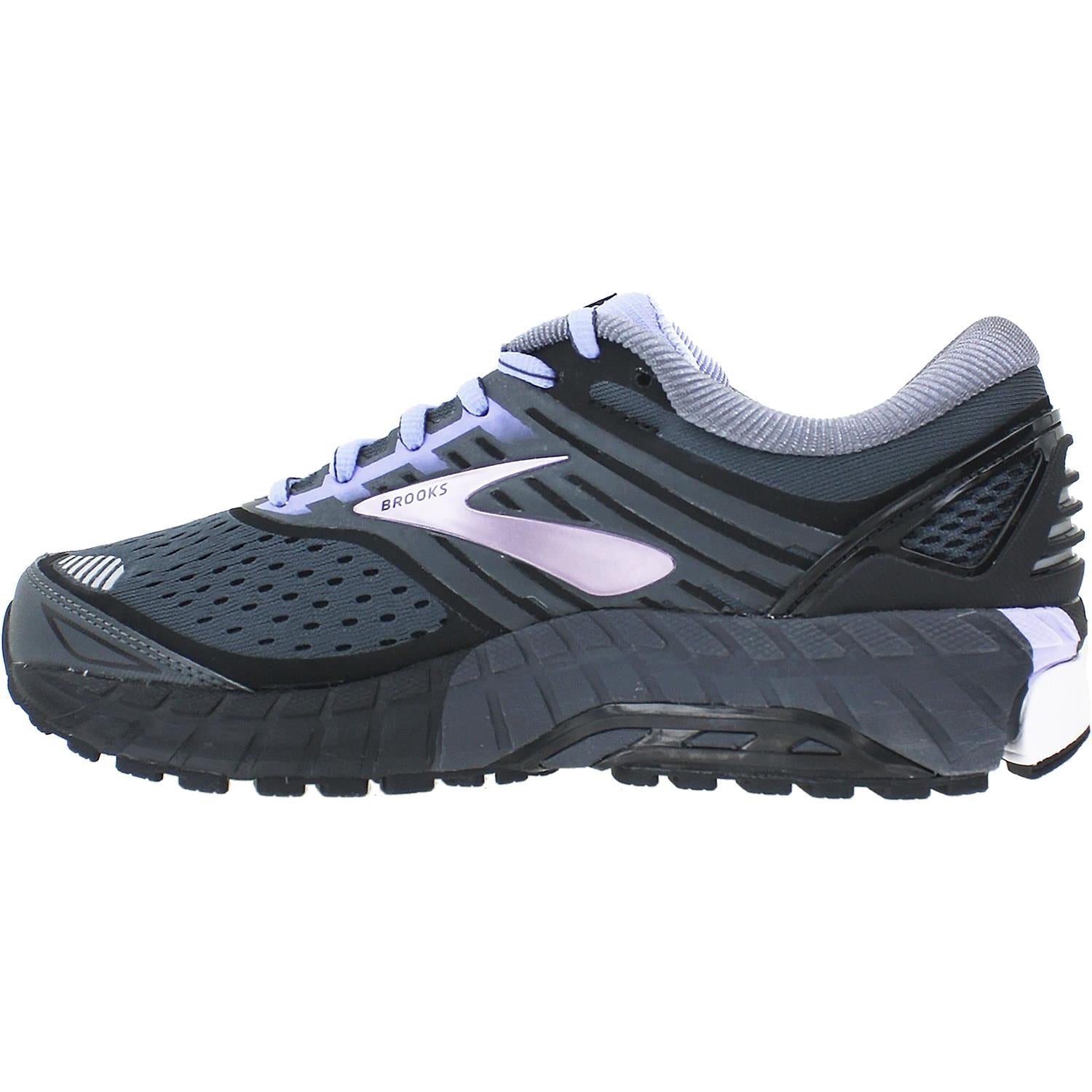Brooks Ariel 18 Women's Running Shoes Ebony/Black/Thistle Mesh