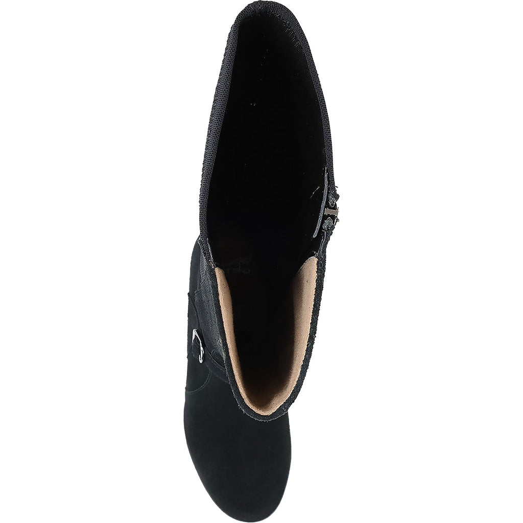 Dansko Shelia Women's Tall Waterproof Boots Black Waterproof Suede