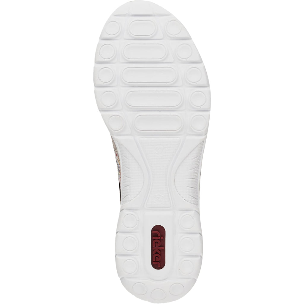 Rieker L3253-40 Nikita 53 Women's Athleisure Shoes Ice/Multi-Grey Synthetic