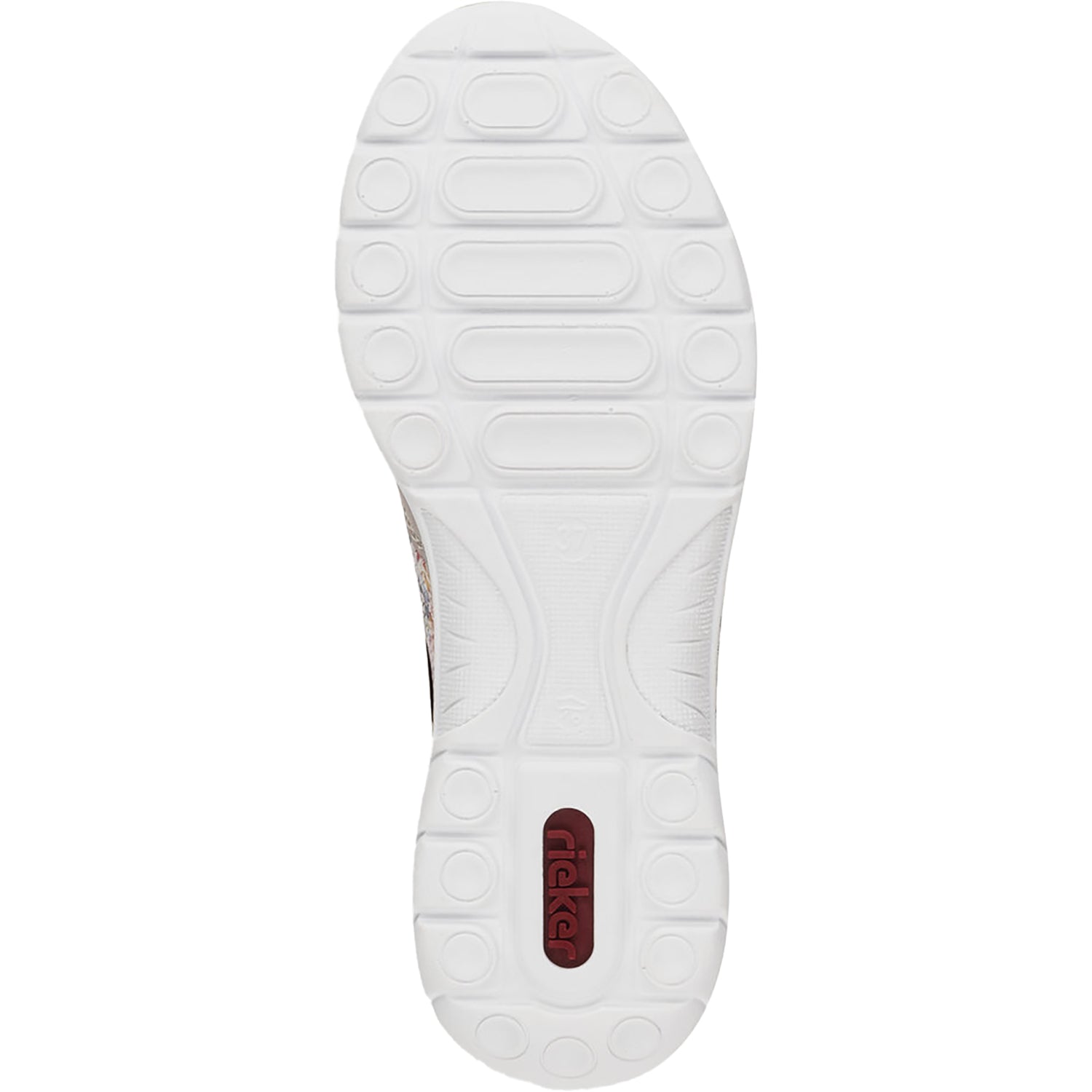 Rieker L3253-40 Nikita 53 Women's Athleisure Shoes Ice/Multi-Grey Synthetic
