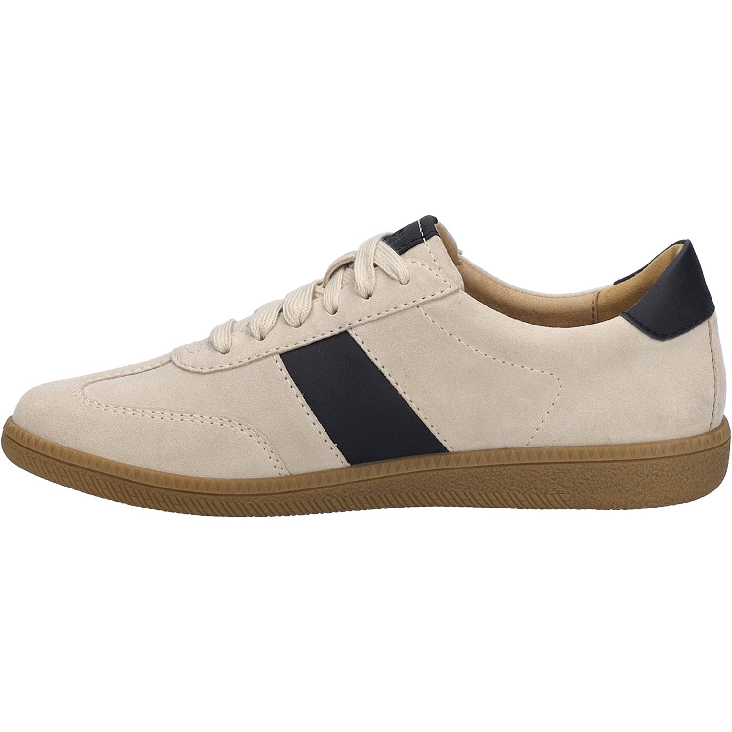 Josef Seibel Joleen 01 Women's Sneakers Beige/Black Suede/Kombi