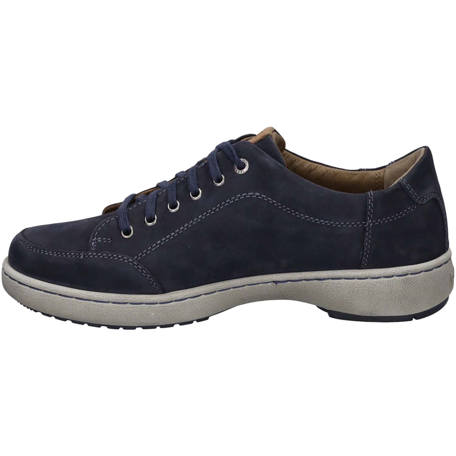 Josef Seibel David 03 Men's Lace Up Shoes Indigo Nubuck