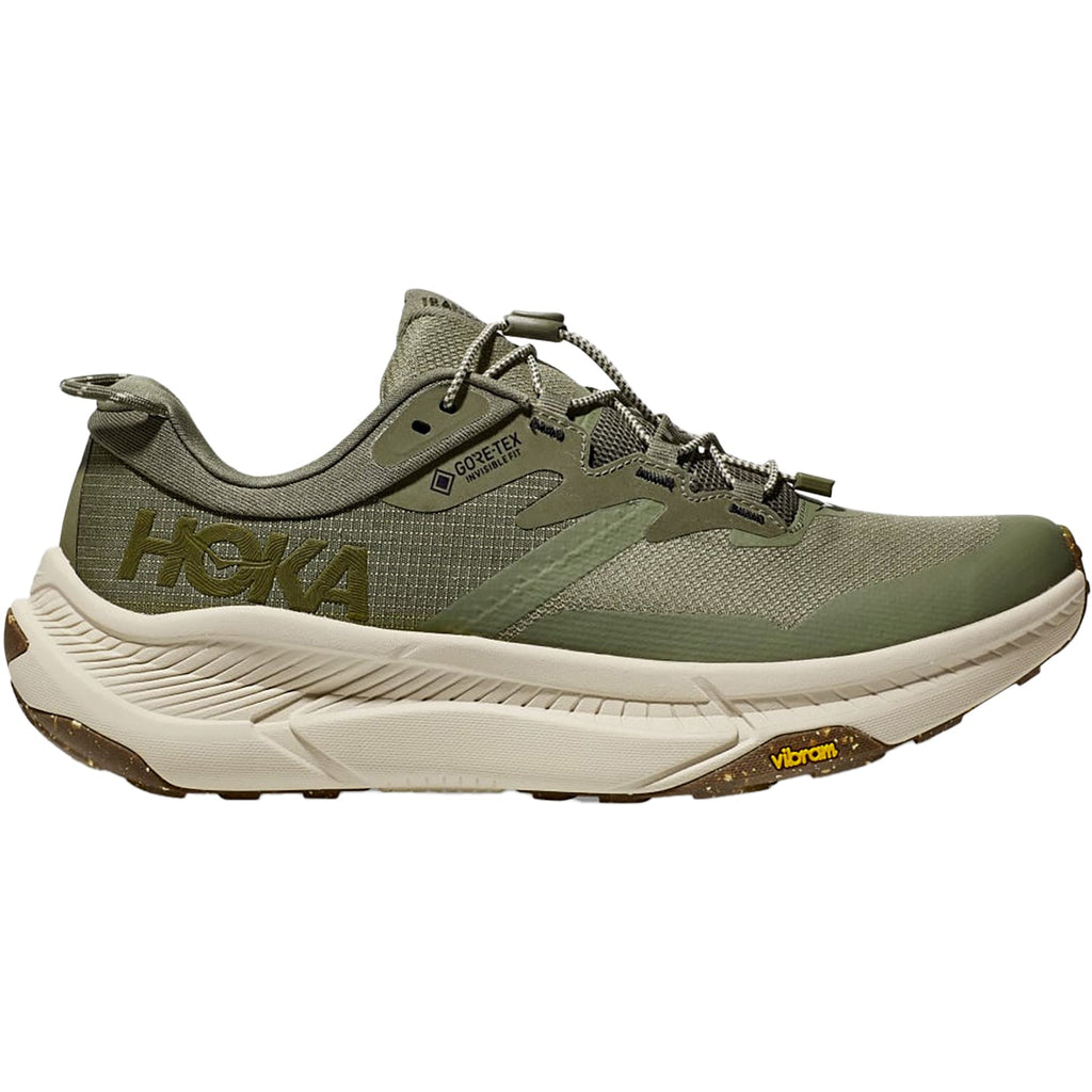 Hoka Transport GTX Men's Everyday Shoes Slate/Oat Milk Mesh
