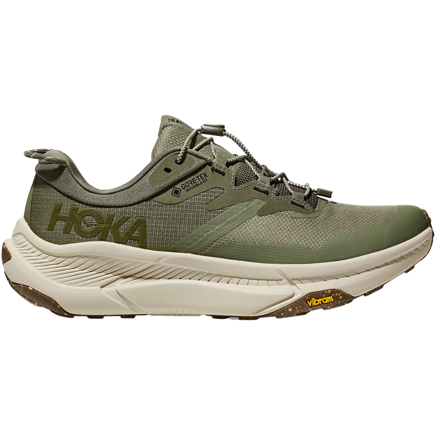Hoka Transport GTX Men's Everyday Shoes Slate/Oat Milk Mesh