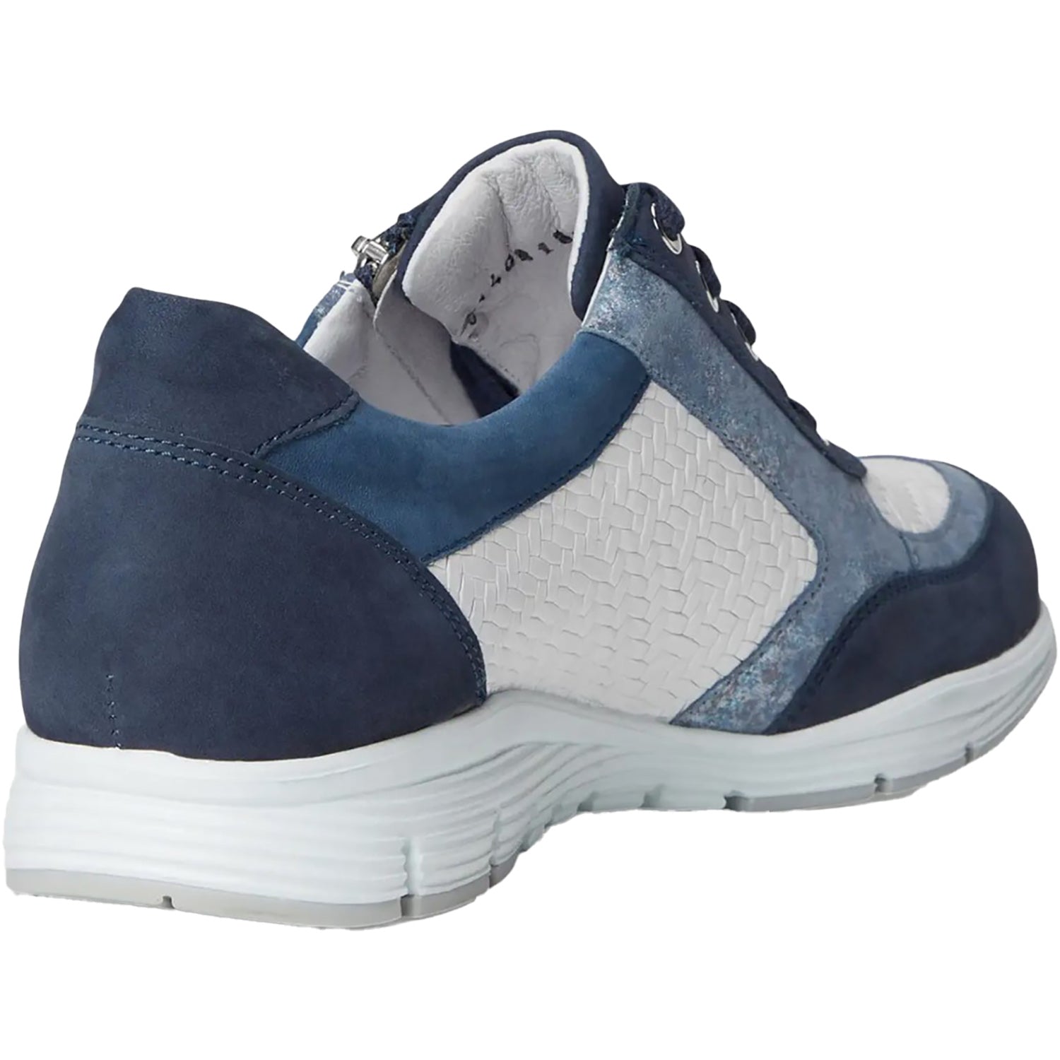 Mephisto Ylona Women's Sporty Lace Up Shoes Jeans Blue