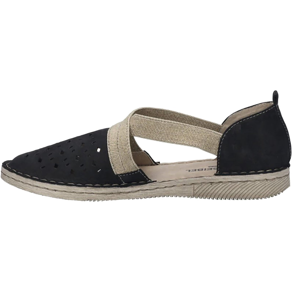 Josef Seibel Sofie 44 Women's Slip On Shoes Black Leather