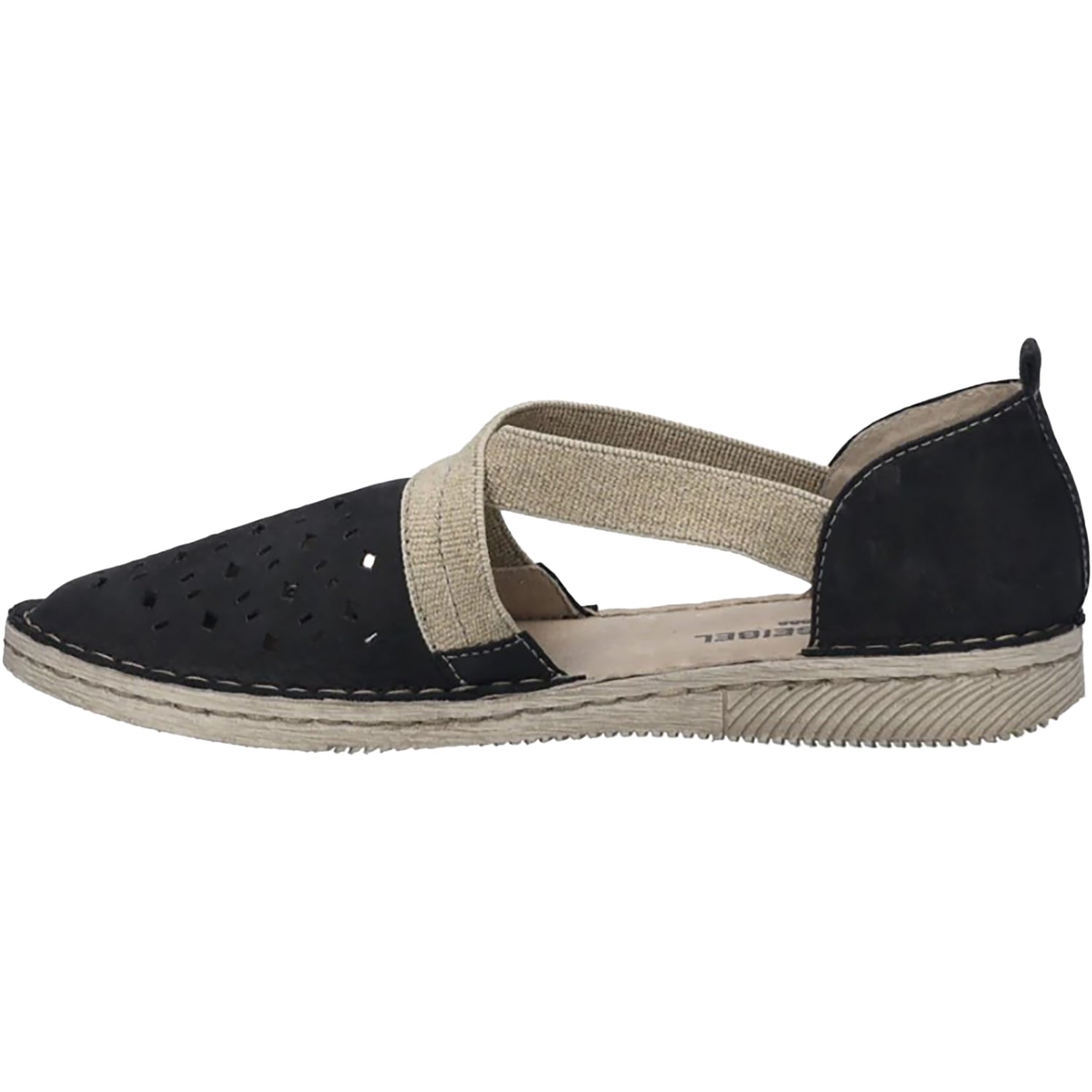 Josef Seibel Sofie 44 Women's Slip On Shoes Black Leather