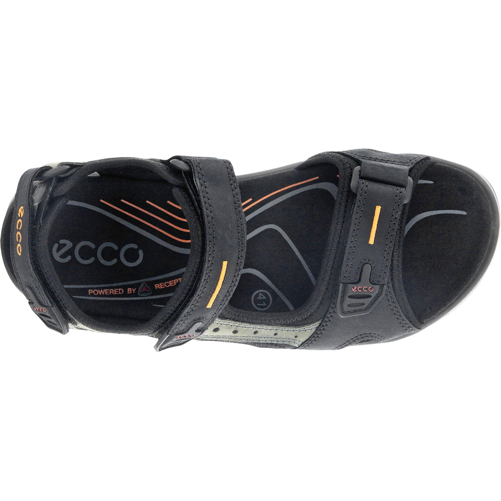 Ecco Offroad Yucatan Men's Outdoor Sandals Black/Mole Nubuck