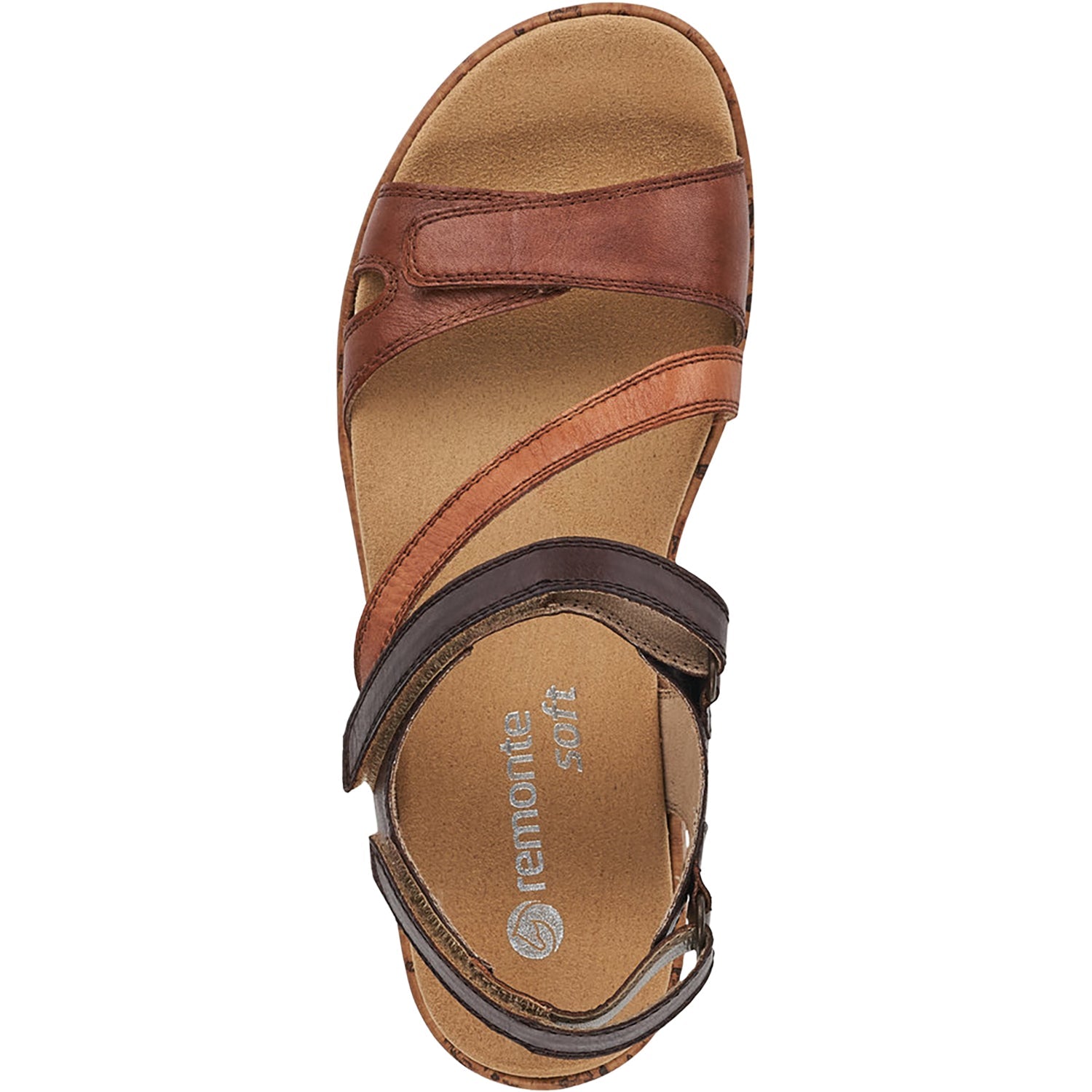 Remonte R6850-25 Jocelyn 50 Women's Backstrap Sandals Muskat/Noccia/Mokka Leather