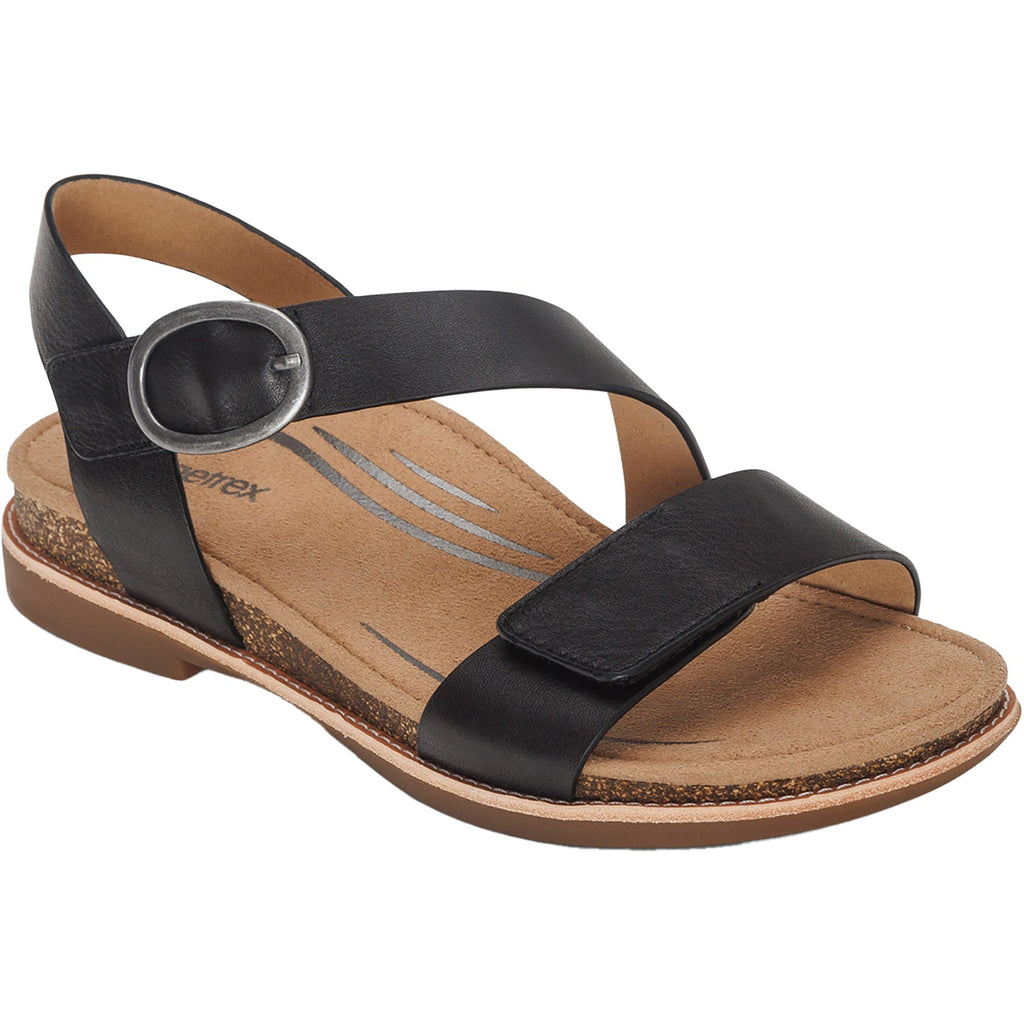 Aetrex Tamara Women's Sandals Black Leather