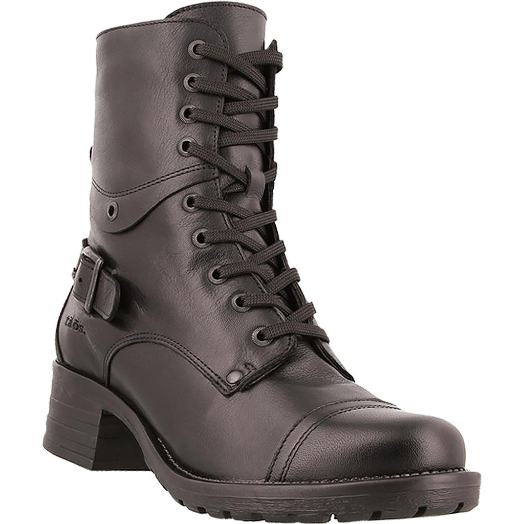 Women's Taos Crave Black/Black Waterproof Leather