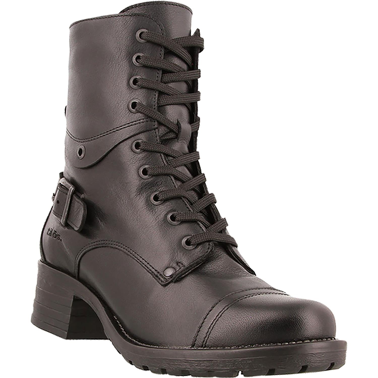 Women's Taos Crave Black/Black Waterproof Leather