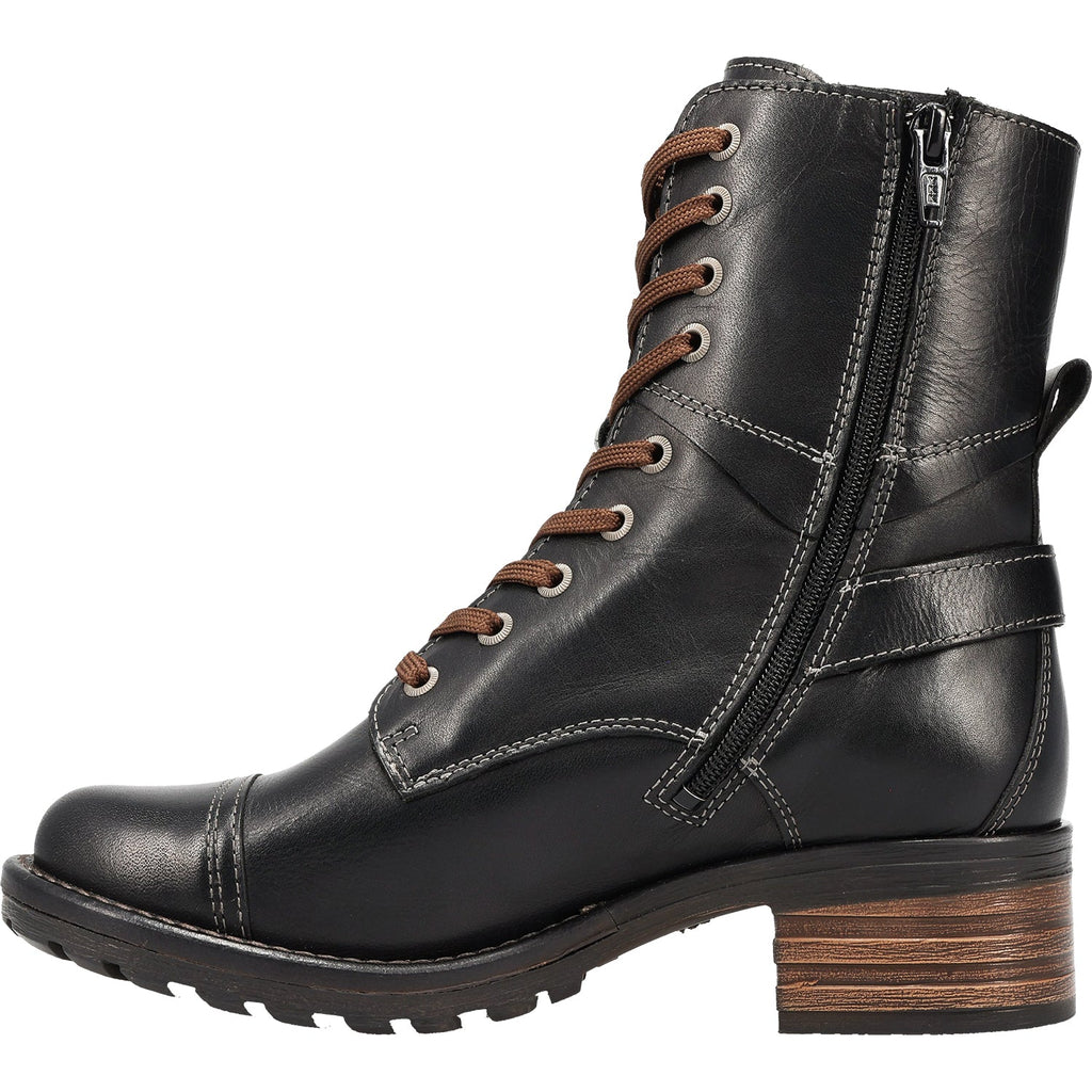 Taos Crave Women's Urban Boots Classic Black Leather