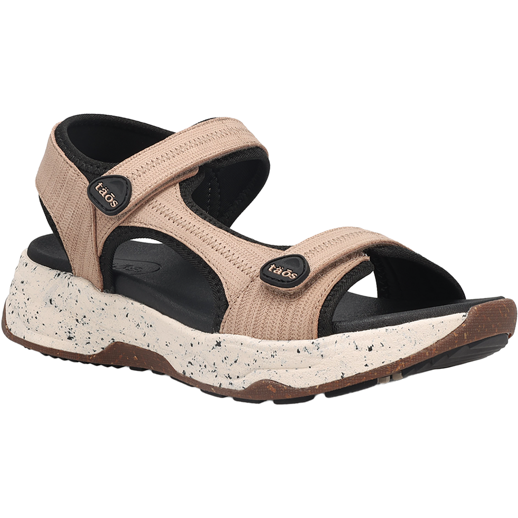 Taos Super Side Emboss Women's Outdoor Sandals Natural