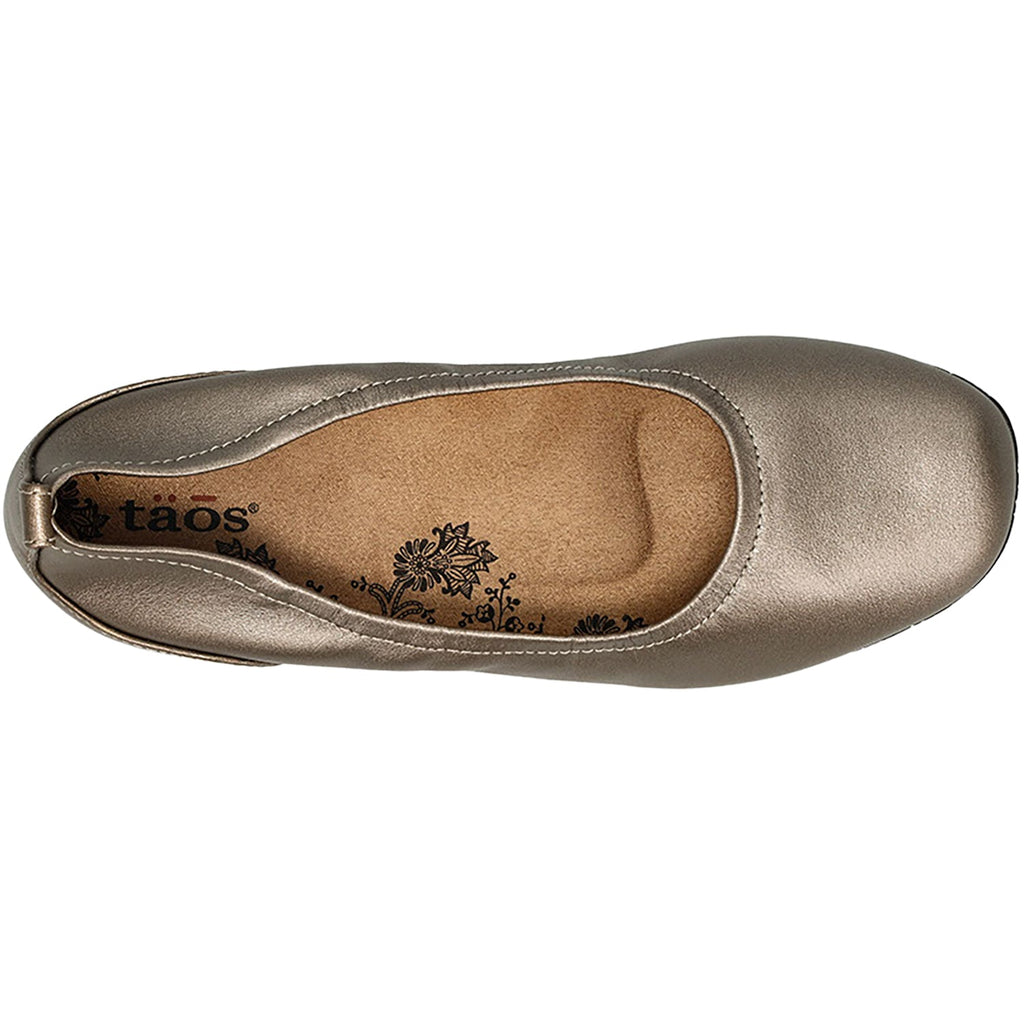 Taos Chit Chat Women's Ballerina Flats Champagne Leather