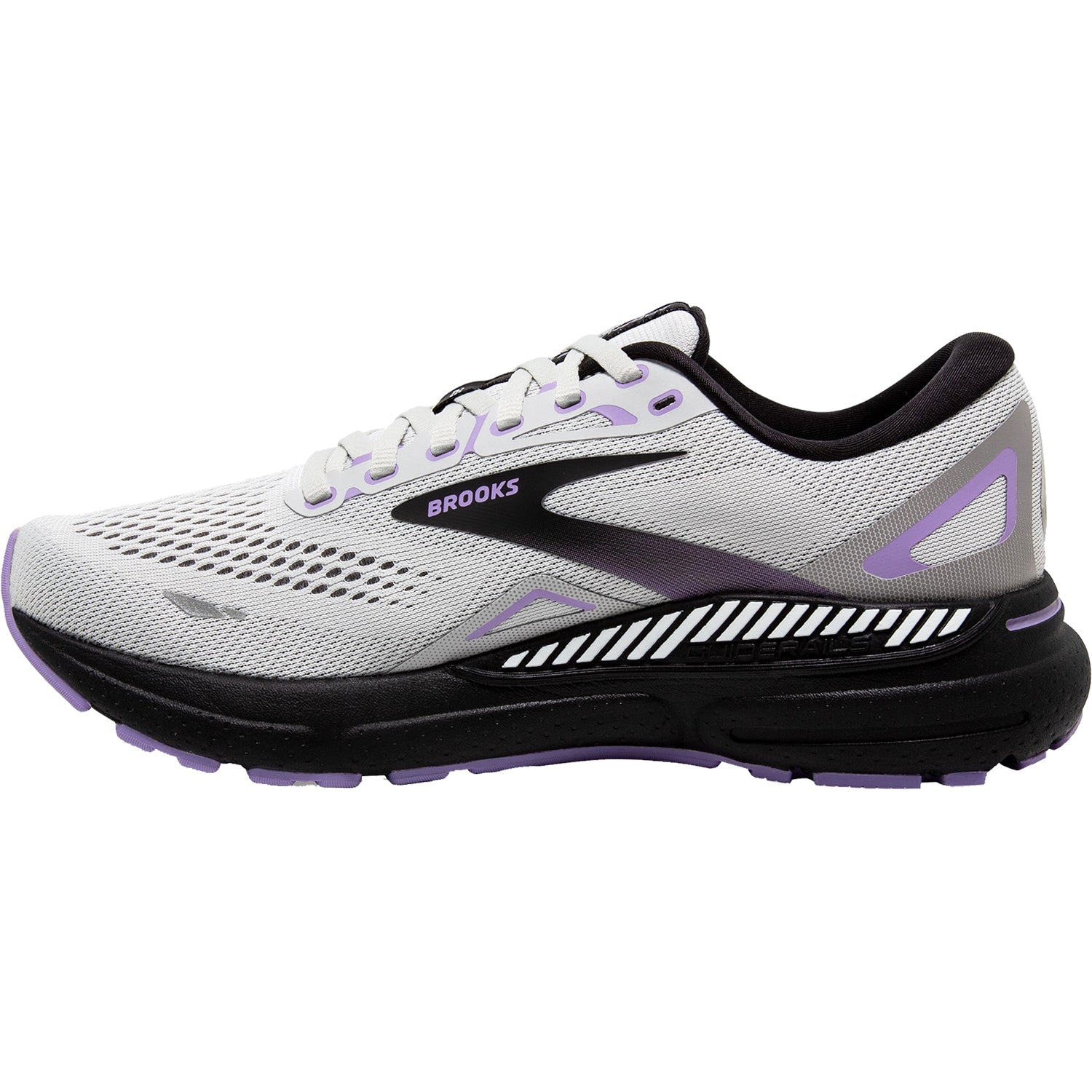 Brooks Adrenaline GTS 23 Stability Mesh (Stability Support) Women's Running Shoes Grey/Black/Purple